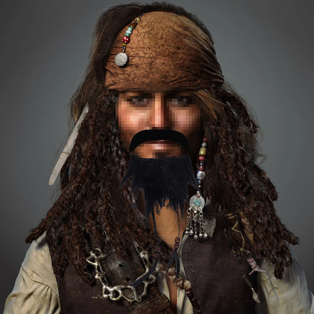 Пиратская Борода Косплей фото реквизит для костюма аксессуары фотографирования