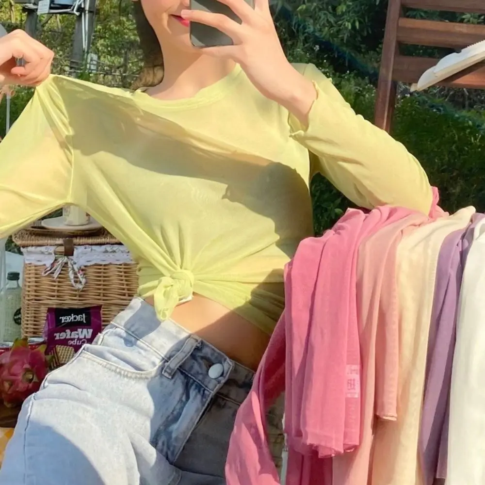 Футболка женская солнцезащитная свободного покроя