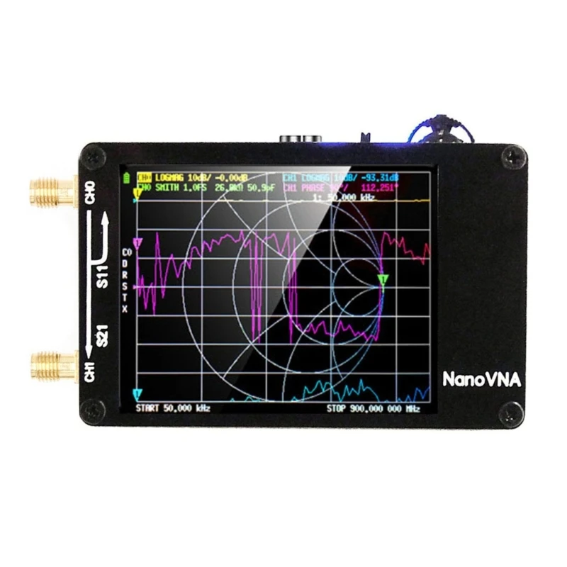 Антенный анализатор MF-HF VHF-UHF 50 кГц-1 5 ГГц измеряющий S-параметры диаграмма Смита