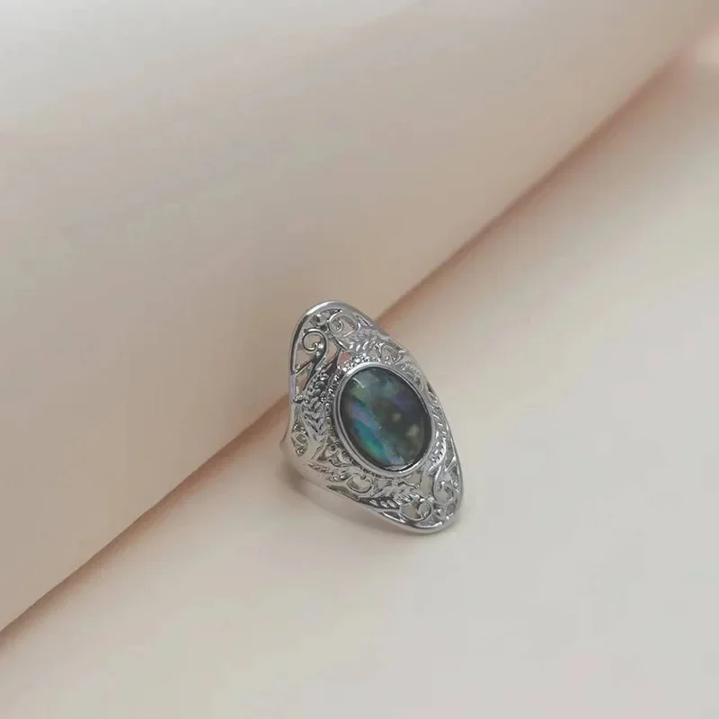 Jianjie Wish Европейский и американский бестселлер Красочное кольцо из ракушки