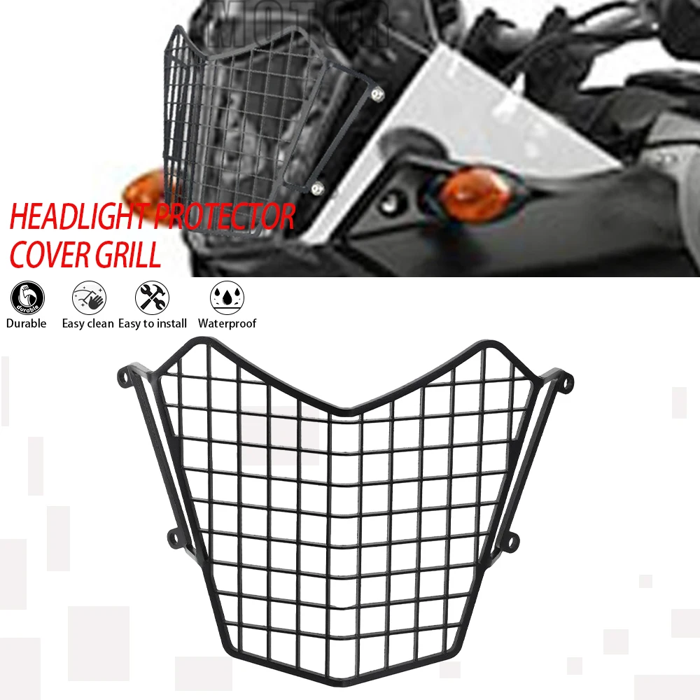 

For Yamaha T7 2022 2023 Tenere700 Motorcycle Headlight Head Light Protector Cover Grille Protector Tenere 700 World Raid Rally