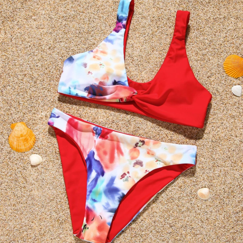 

New Fashion Underwired Bikini Female Swimsuit Women Swimwear Two-piece V shape Bikini set Bather Bathing Suit Swim