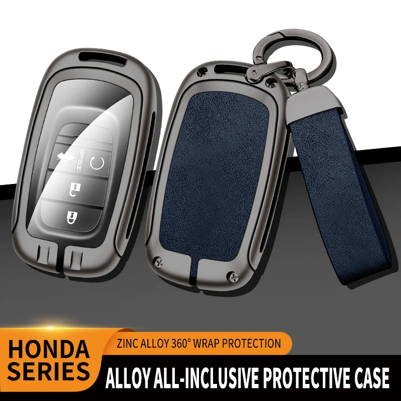 

Suitable for 2023 New Honda INTEGRA Zinc Alloy Leather TPU Key Bag 11 Generation Civic 2022 Accessories