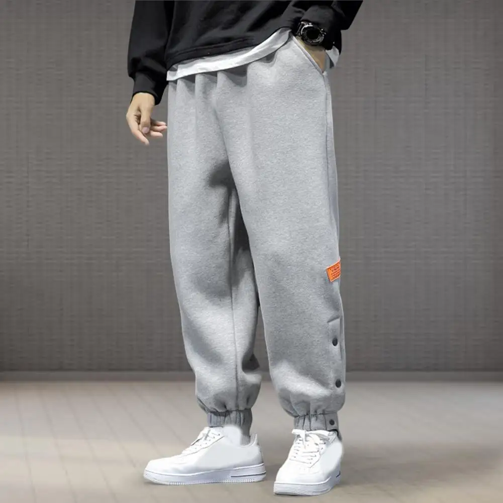 

Дышащие однотонные спортивные штаны с карманами, устойчивые к холоду, с плюшевой подкладкой, на шнурке