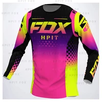 2021 mens downhill jerseys hpit fox mountain bike mtb shirts offroad dh motorcycle jersey motocross sportwear clothing fxr bike