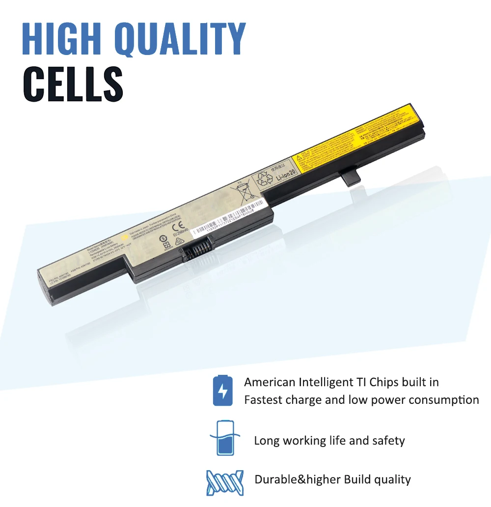 Аккумулятор для ноутбука ETESBAY L12L4E55 Lenovo E40-30 E40-45 E40-80 E40-70 Tian Yi 300-14ISK 15ISK L13L4A01 2800mAh/41WH