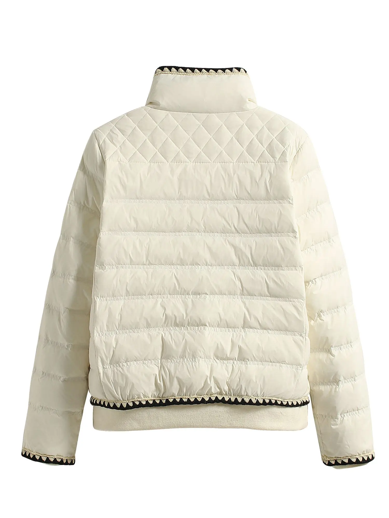 New Women Vintage Style Down Jacket White Duck Down Jackets Autumn Winter Warm Coats And Parkas Female Outwear