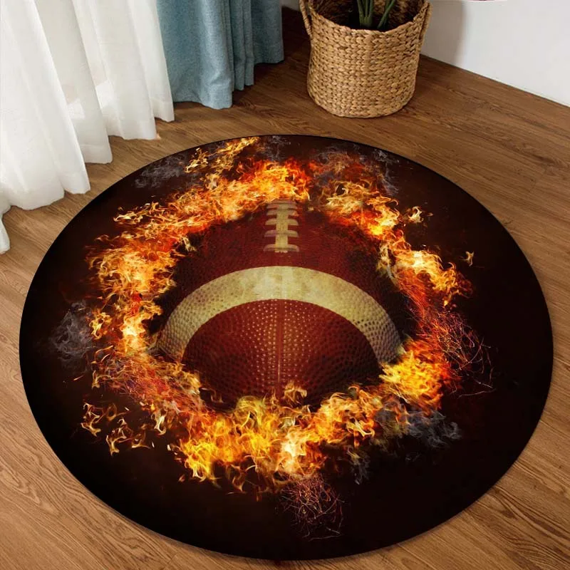 Футбольный ковер для гостиной Мяч для футбола Баскетбол Коврик для бейсбола Большой детский игровой коврик Подарок для дома Украшение для дома Распродажа.