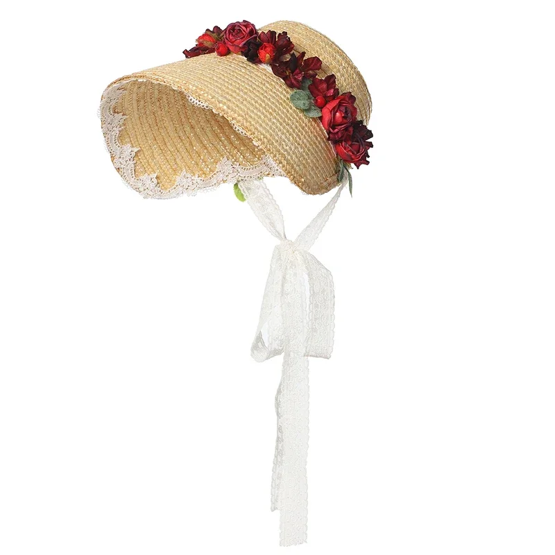 Женская шляпа в викторианском стиле винтажная королевская соломенная шляпы