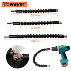 Гибкий Держатель для бит, Универсальный гибкий шланг, карданный вал, стержень для электродрели