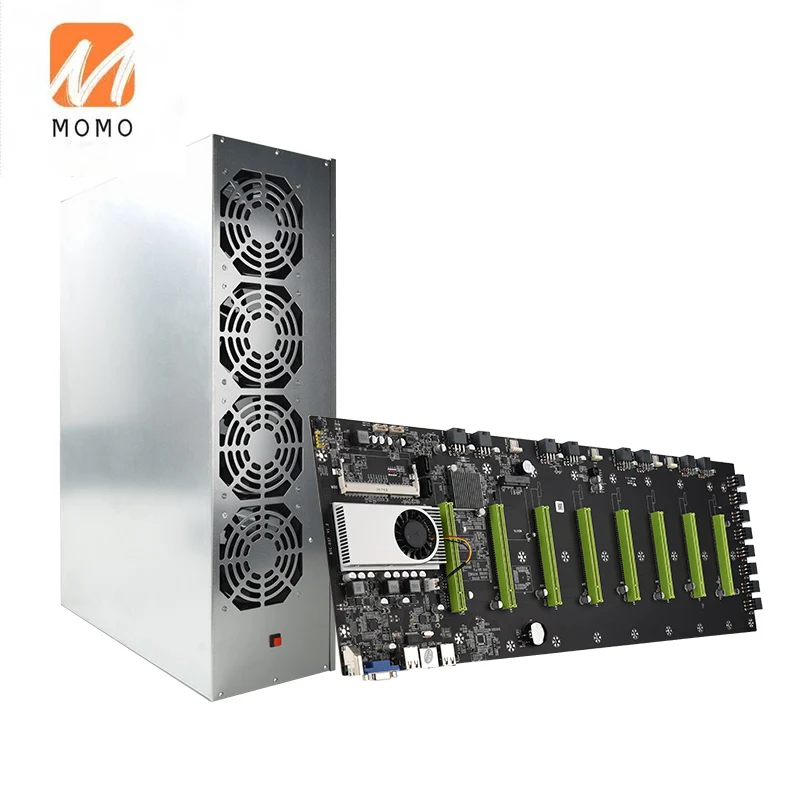 

Система для майнинга с высоким содержанием гашиша 8 GPU, система майнинга эфириума Win10 (64 бит), barebone для майнинговой машины eth