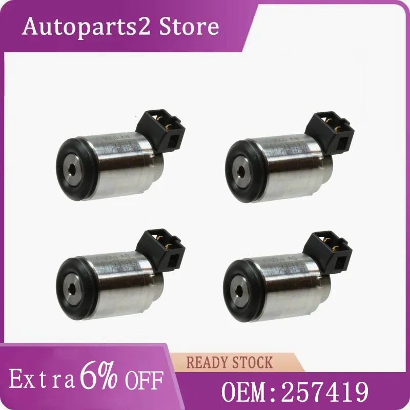 

4 шт. соленоид регулятора давления коробки передач 2574.19 2574-19 257419 7700102977 для Peugeot Citroen бренд DPO/AL4 Renault