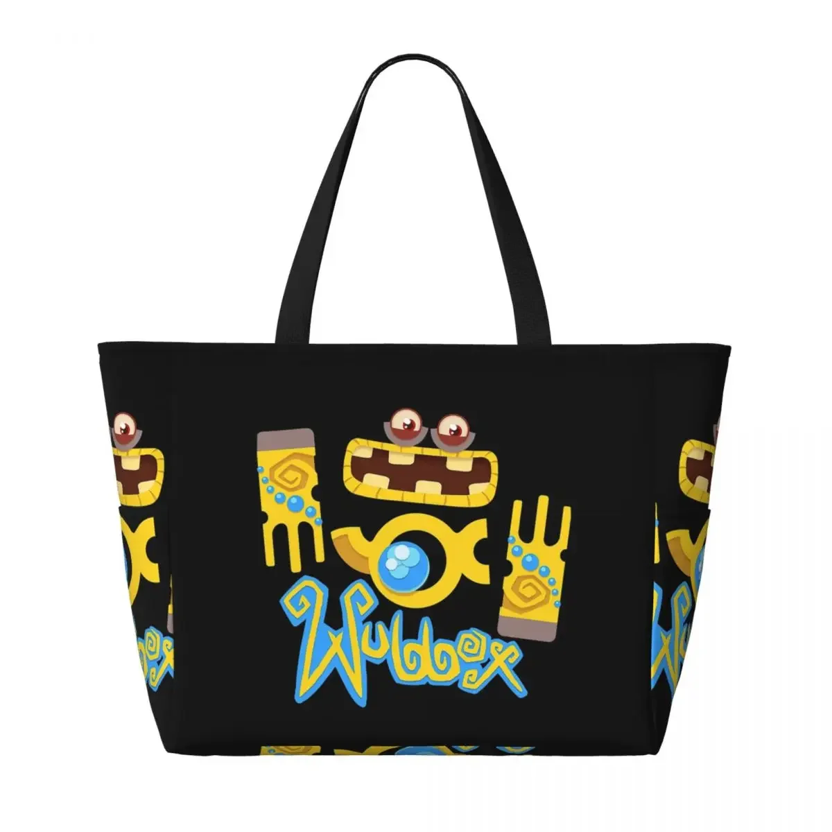 Сумка-тоут Wubbox My Singing Monsters Beach Tote Bag, спортивная сумка для спортзала и йоги, большая сумка-тоут, женская дорожная сумка, сумка для фитнеса (art.: 3920da4bd6417) - 3920da4bd6417