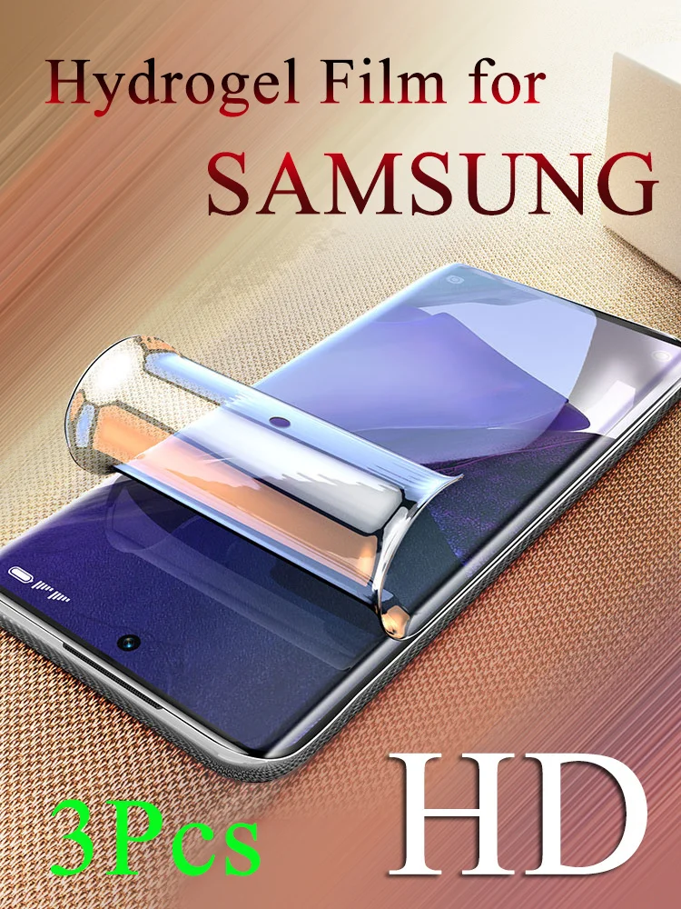 

Гидрогелевая пленка S22Ultra S20FE для Samsung S20 S21 Ultra S20Plus, защитная пленка для HD экрана Galaxy Note 20U, покрытие с мягкими краями S22 + Plus