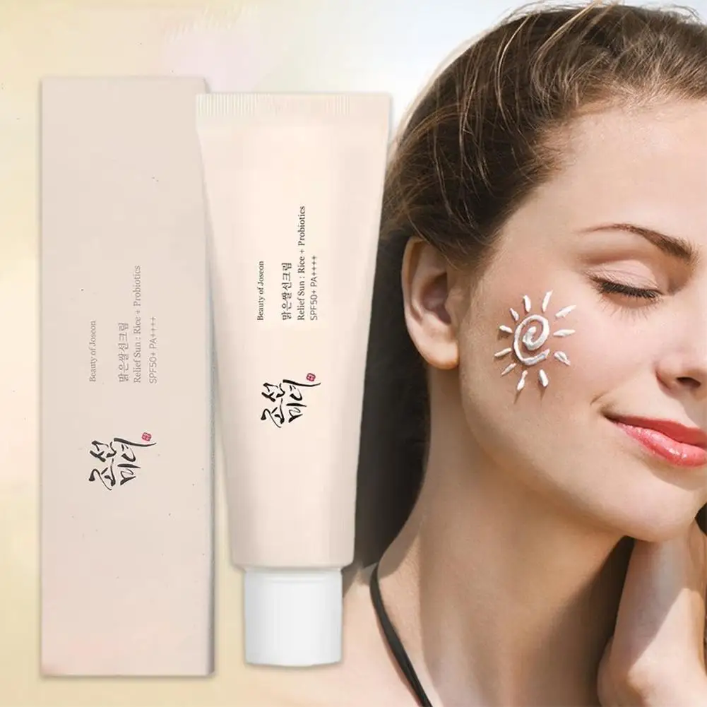 Крем от солнца и УФ-лучей для лица Spf50 +