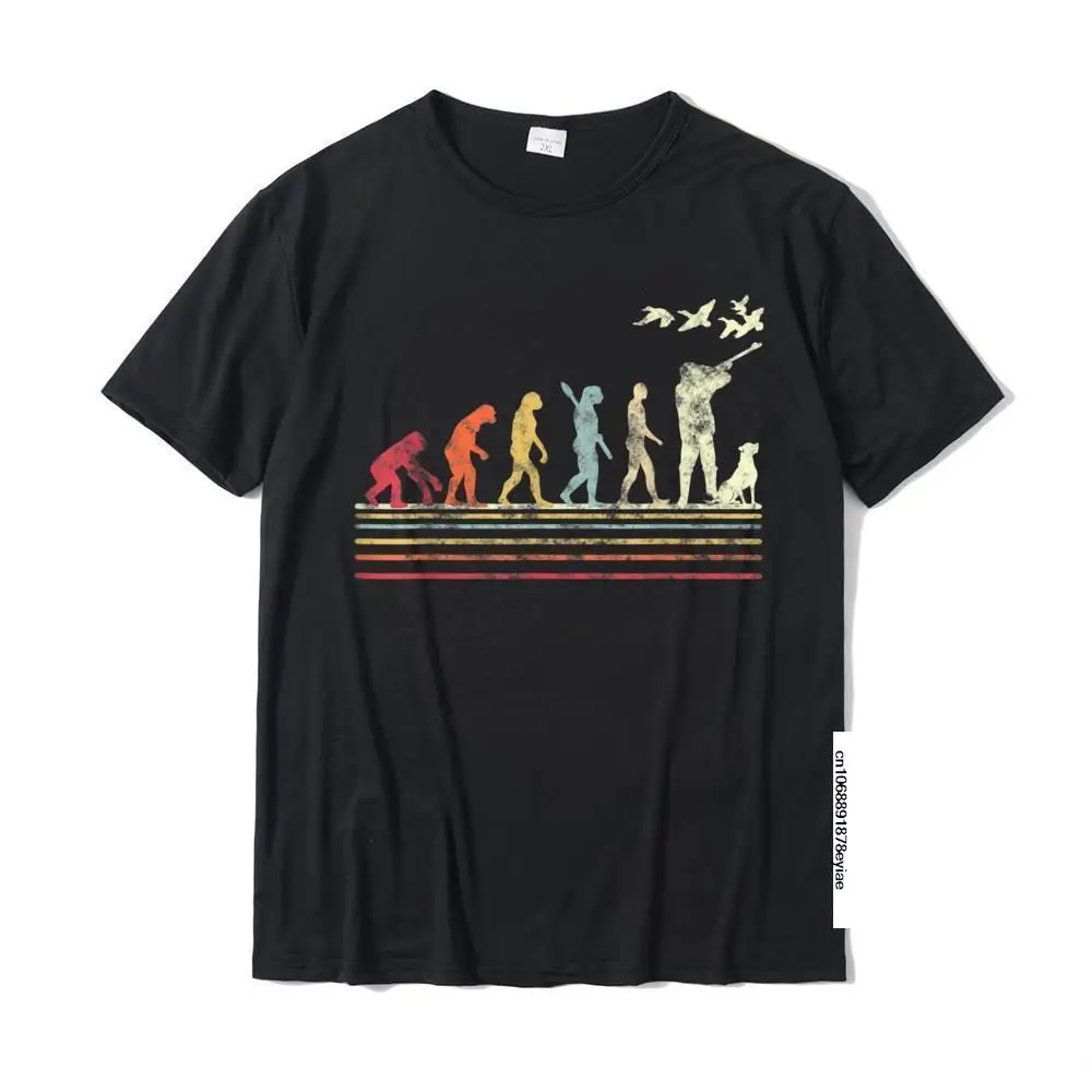 

Duck Huntin Evolution Retro Style Gift For Duck Hunters T-Shirt T Shirt Special Casual Cotton Male Tops Shirts Printing