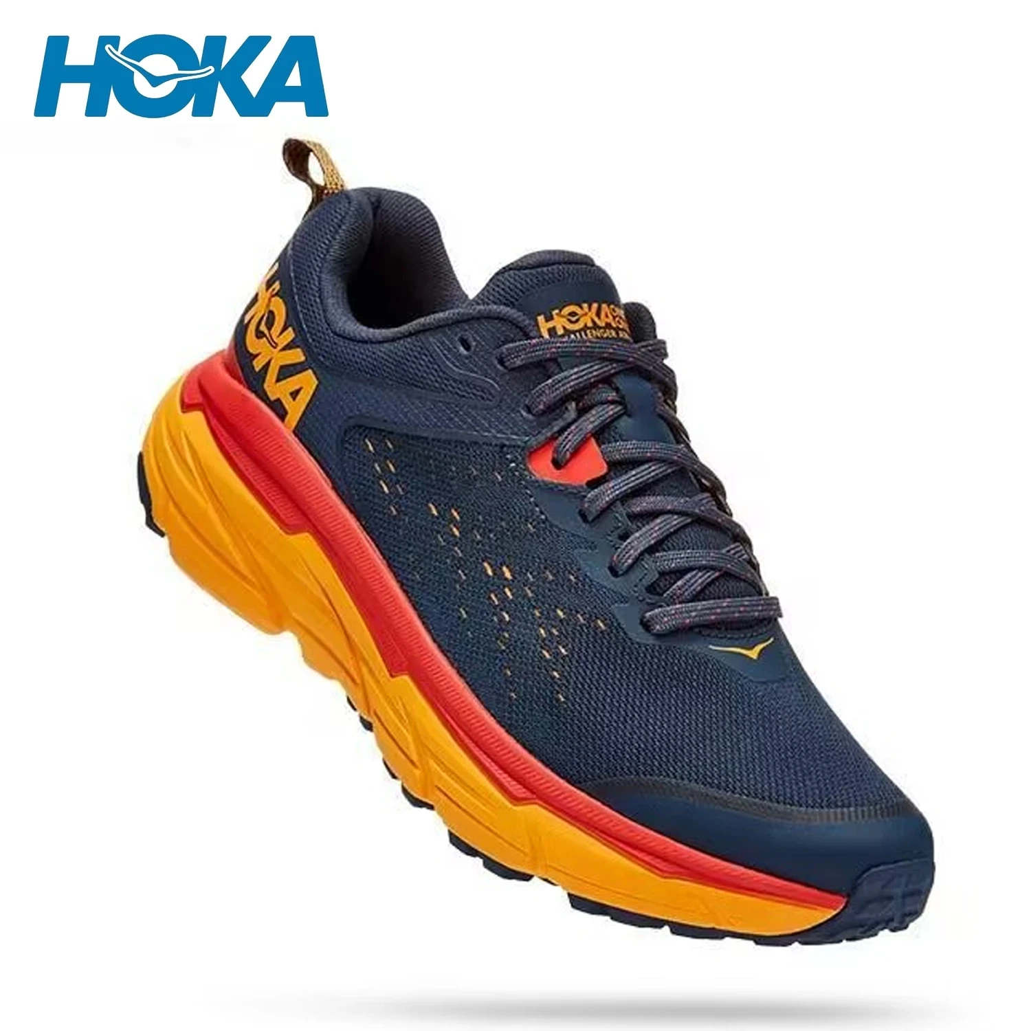 

HOKA New Trail Running Shoes Men Challenger ATR 6 Outdoor Hiking Trekking Sneakers Anti Slip Durable Cushioning Marathon Shoes