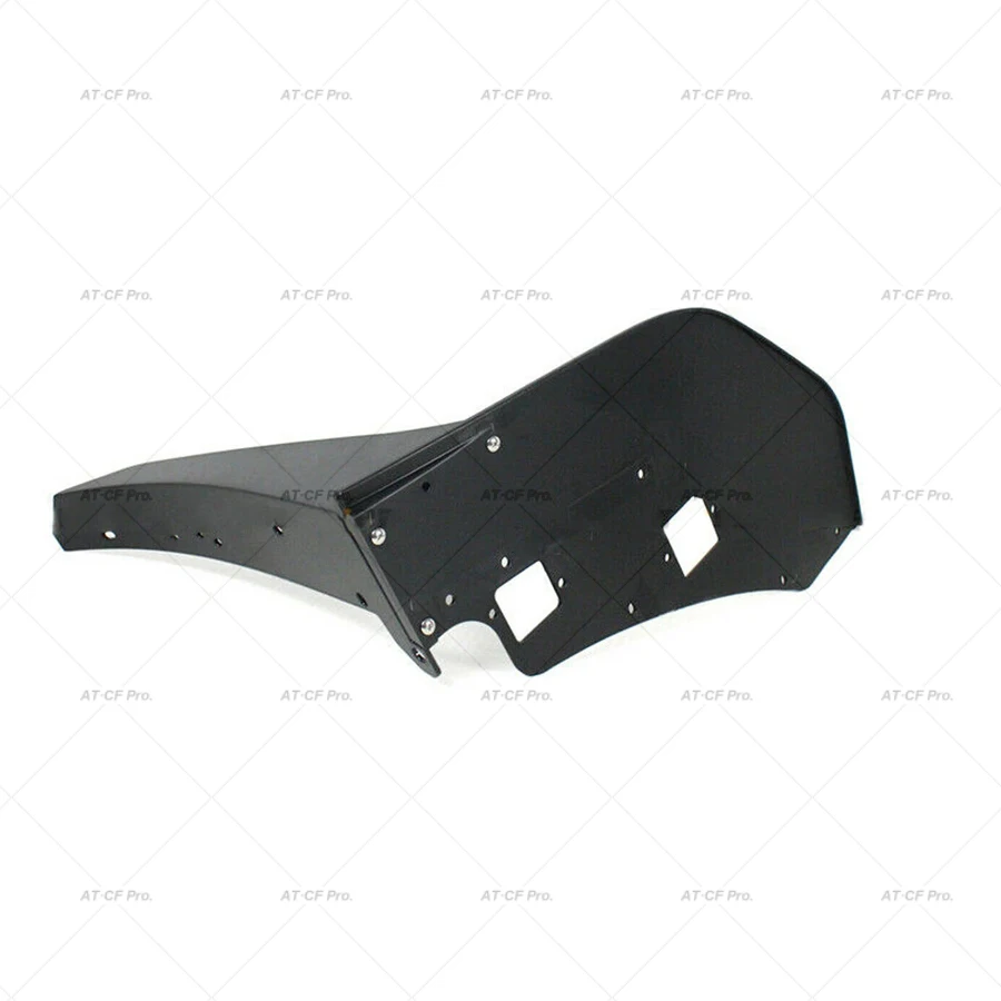 Матовый черный/натуральный бампер из углеродного волокна угловой боковые