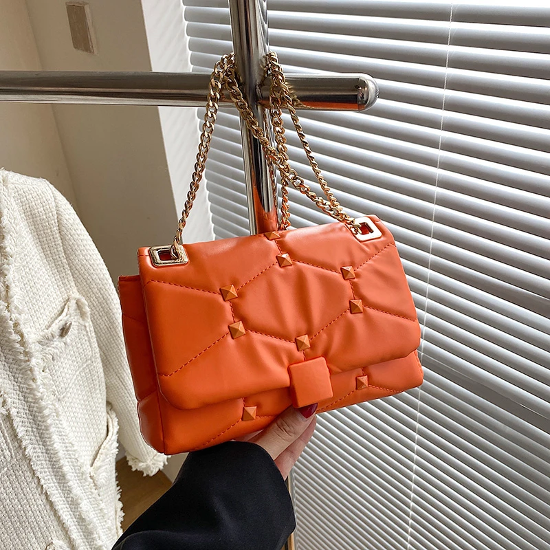 Crossbody Luxury Bags For Women 2023 Fashion Top Quality Long Gold Chain Shoulder Bags Designer Luxury Bags Purses And Handbags