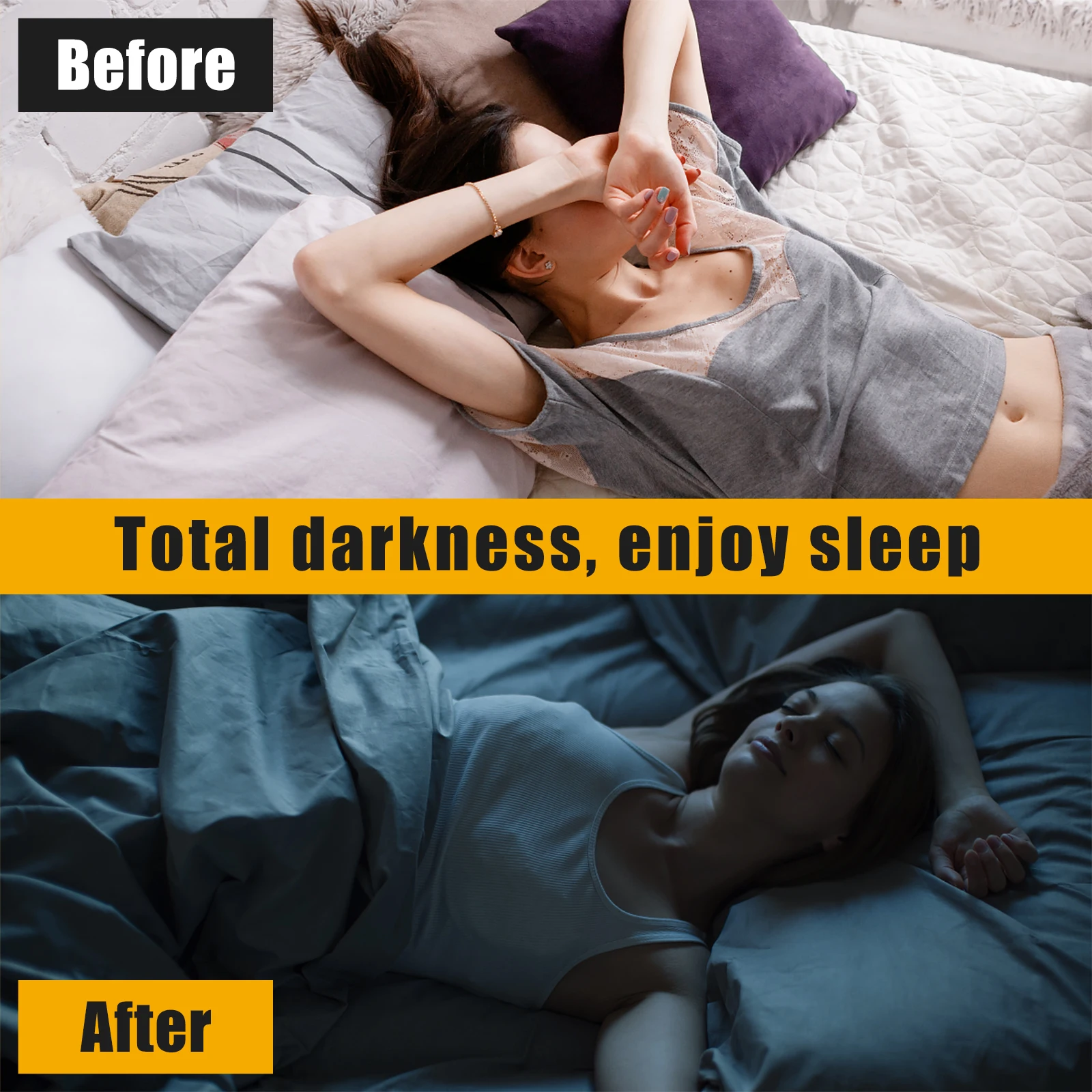 Портативная светоблокирующая завеса 118x57 дюймов многоцелевой затемняющий затвор