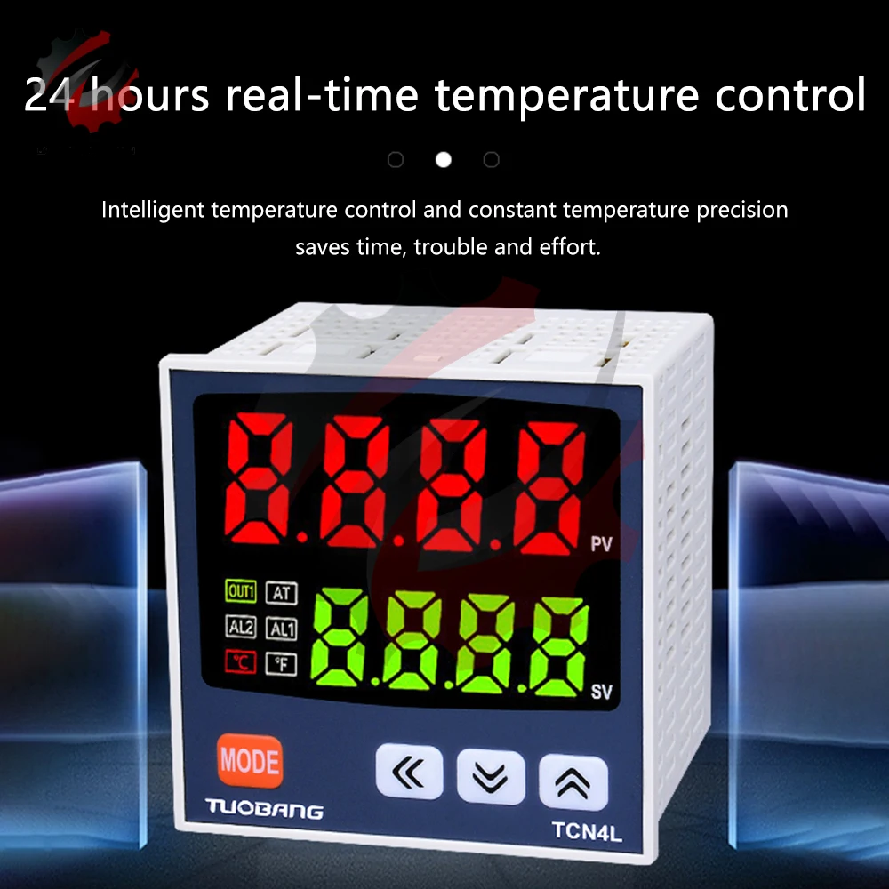 

TCN4H Digit PID Thermostat ABS TC4S TC4H TC4L TC4M Smart Temperature Controller AC 100-240V High Precision Temperature Regulator