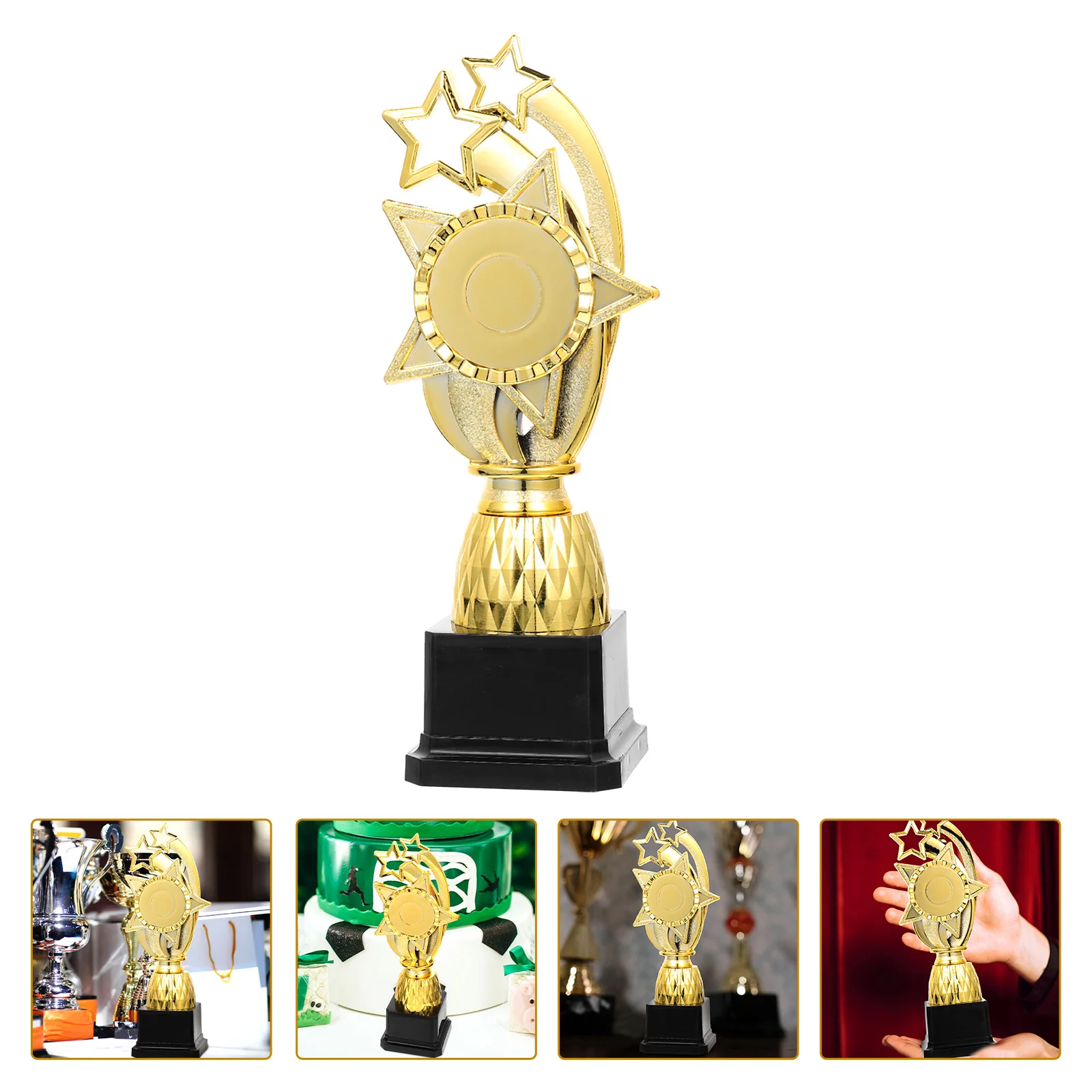 Competitions Award Tennis Trophy Golden Cup Trophies Cups and Trophies School Rewards Star Gold Trophy