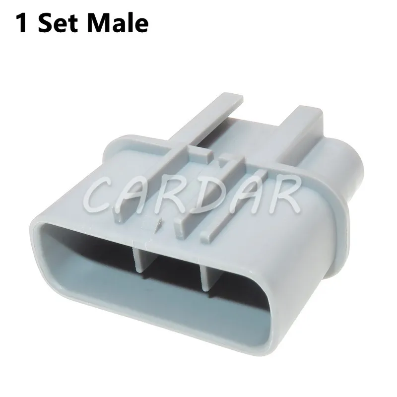 

1 комплект, 3-контактный водонепроницаемый разъем, Автомобильный Электрический герметичный штекер, разъем для кабеля вентилятора