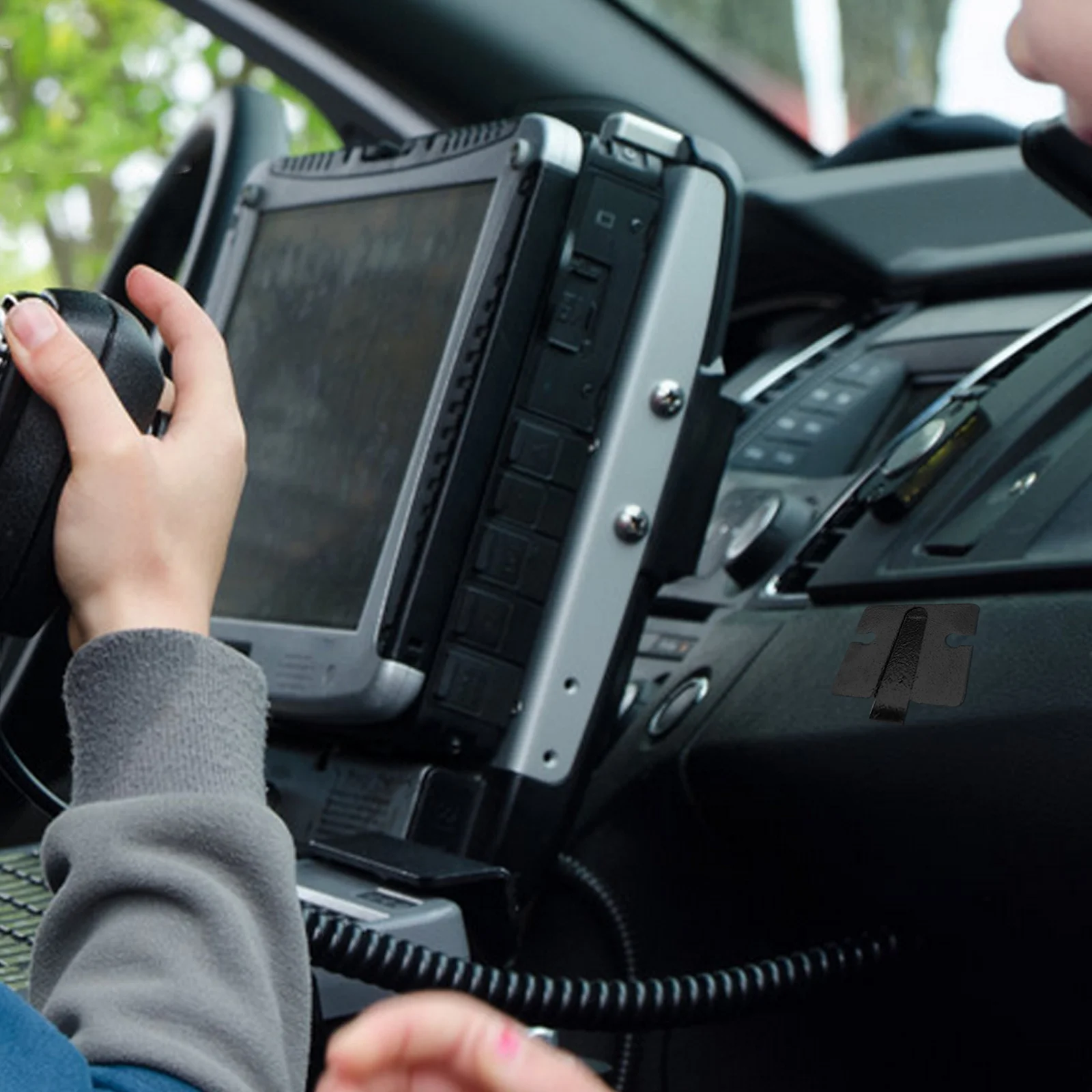 4 шт. крючок для микрофона автомобильный радиоприемник крепежные аксессуары