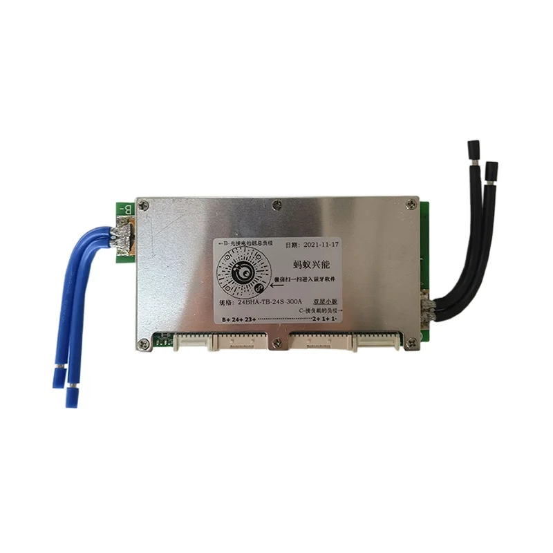 

Wholesale moderate price smart BMS 24S 120A Battery Management System