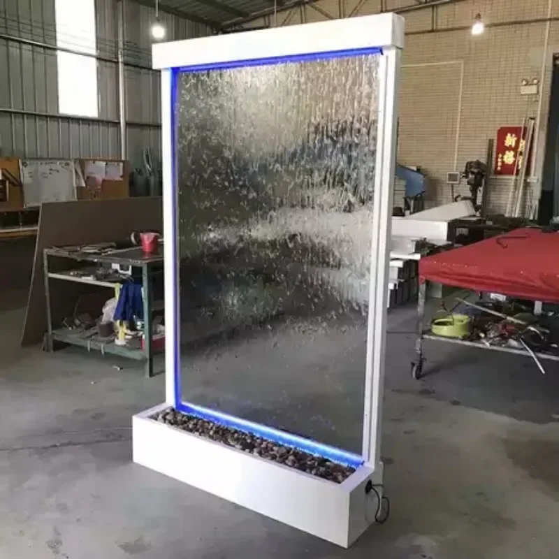 Изготовленное на заказ светодиодное освещение водяная занавеска акриловая