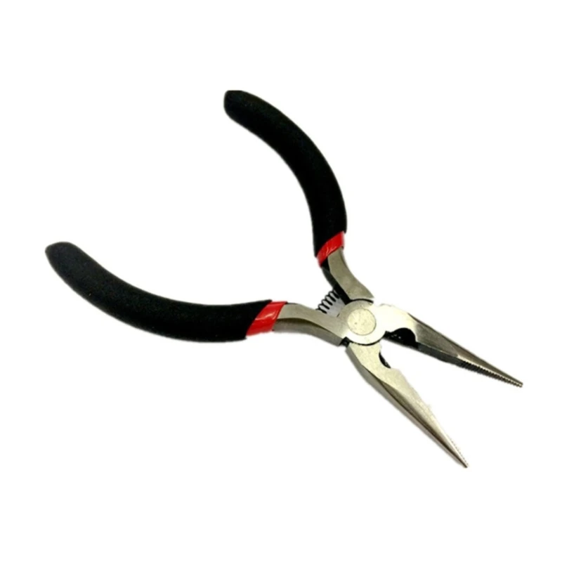 

Jewelry Pliers Stainless Iron Nickel Alloy Needle Nose Cutting Pliers Nose Plier Jewellery Making DIY Hand Tool
