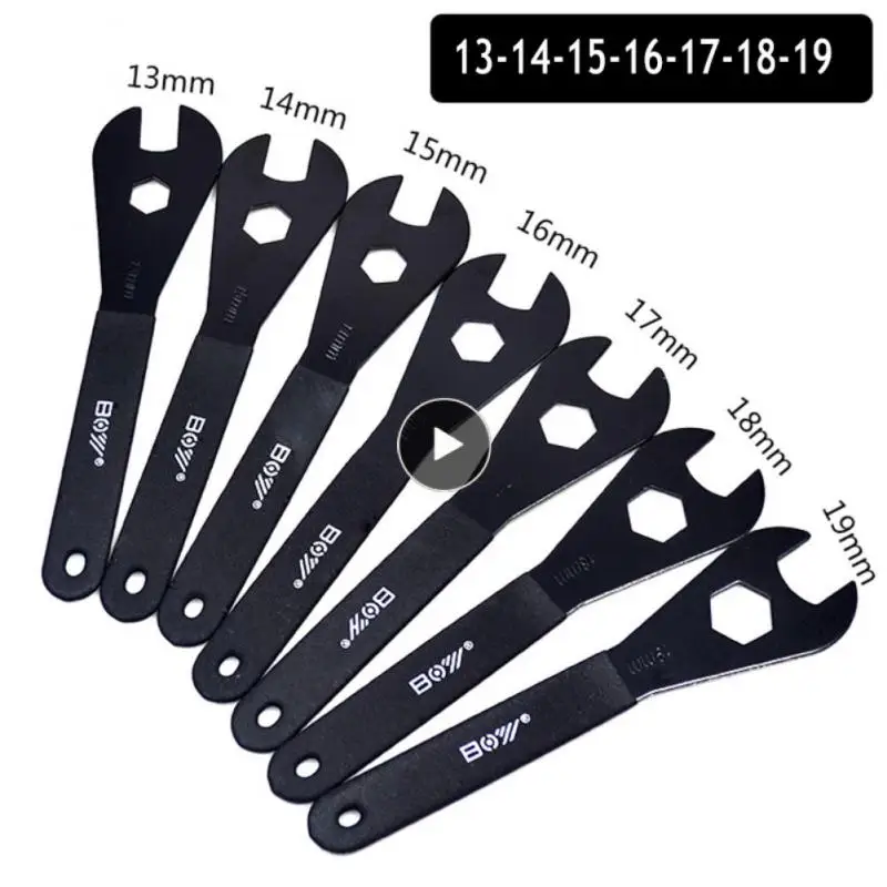 

Гаечный ключ, многофункциональный конический ключ 13-19 мм из высокоуглеродистой стали, для ремонта велосипедов