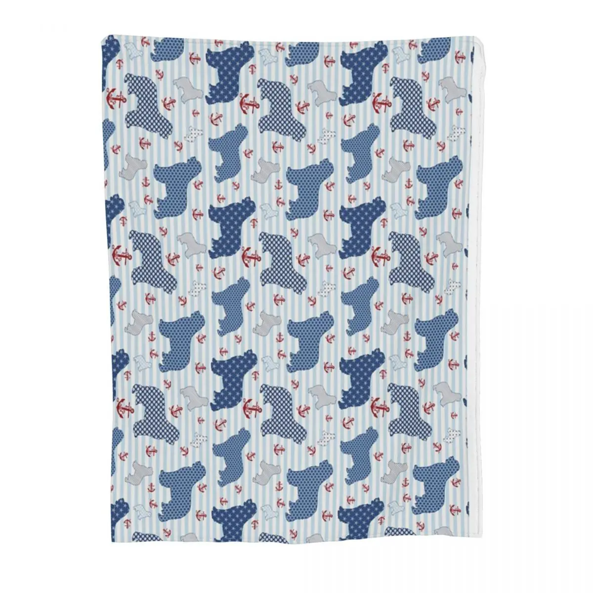 Домашнее коленное одеяло морской тематики Newfie парные одеяла индивидуальное