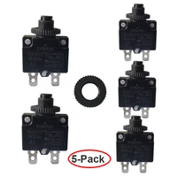 5 sets kuoyuh 88 series 4a plastic nut resettable thermal motor protection circuit breaker