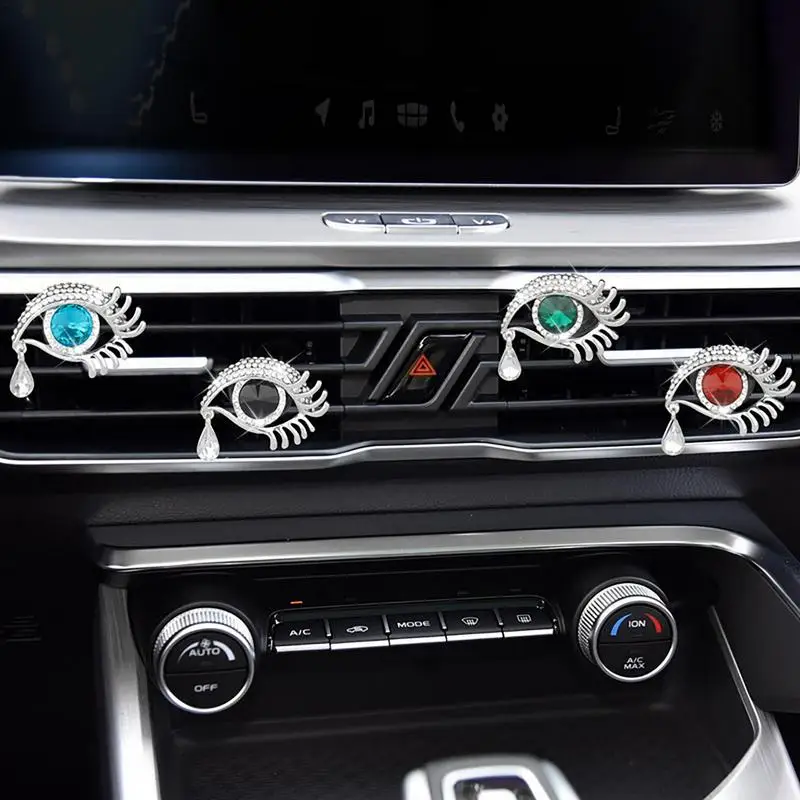 

Car Fresheners Vent Clips Air Conditioning Outlet Clip Eye Shaped Car Vent Clip Diffuser Cute Decorative Air Conditioning Outlet