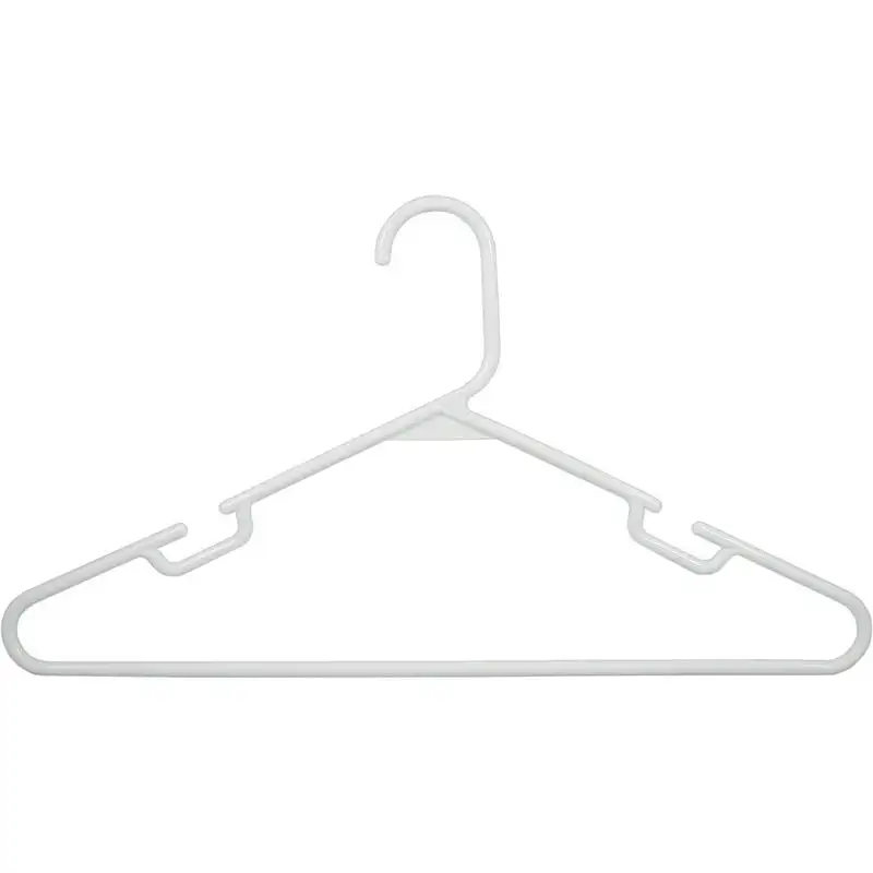 

Plastic Clothing Hanger, Slotted for Strappy Shirts, 60 Pack, White Asexual Gay flag Haitian flag Lord of the ring Club america