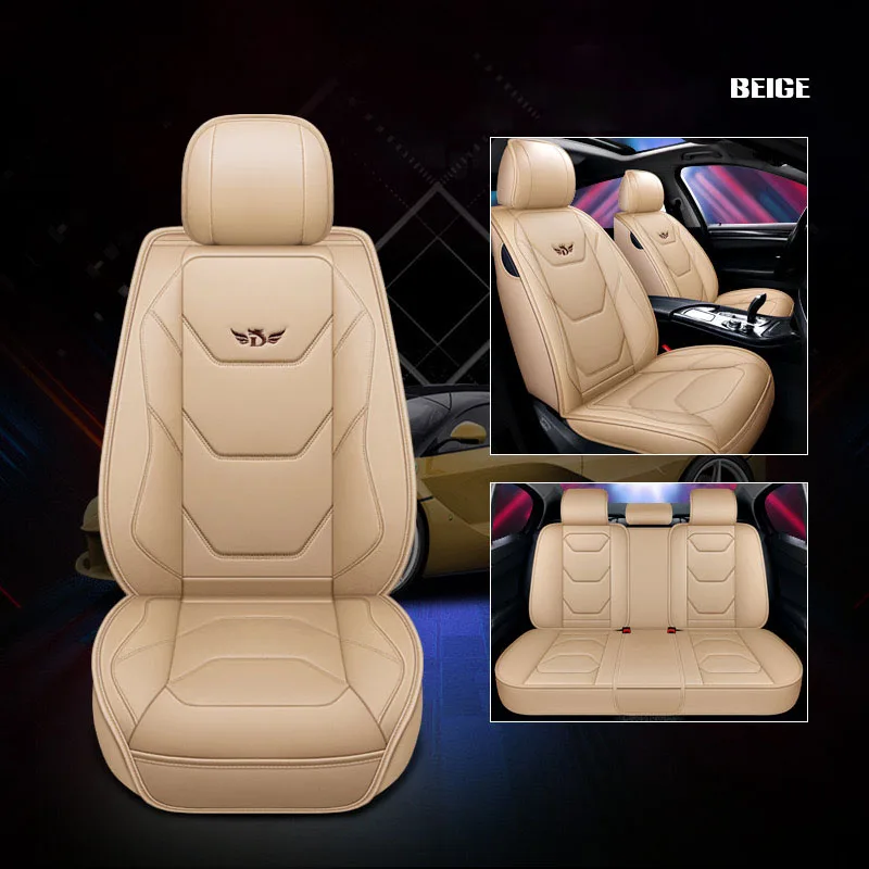 Фото Универсальные кожаные чехлы на автомобильные сиденья для Opel Vivitar Andhra Omega Insignia Zafira, аксессуары для всех моделей автомобилей, автомобильные принадлежности, авто №3