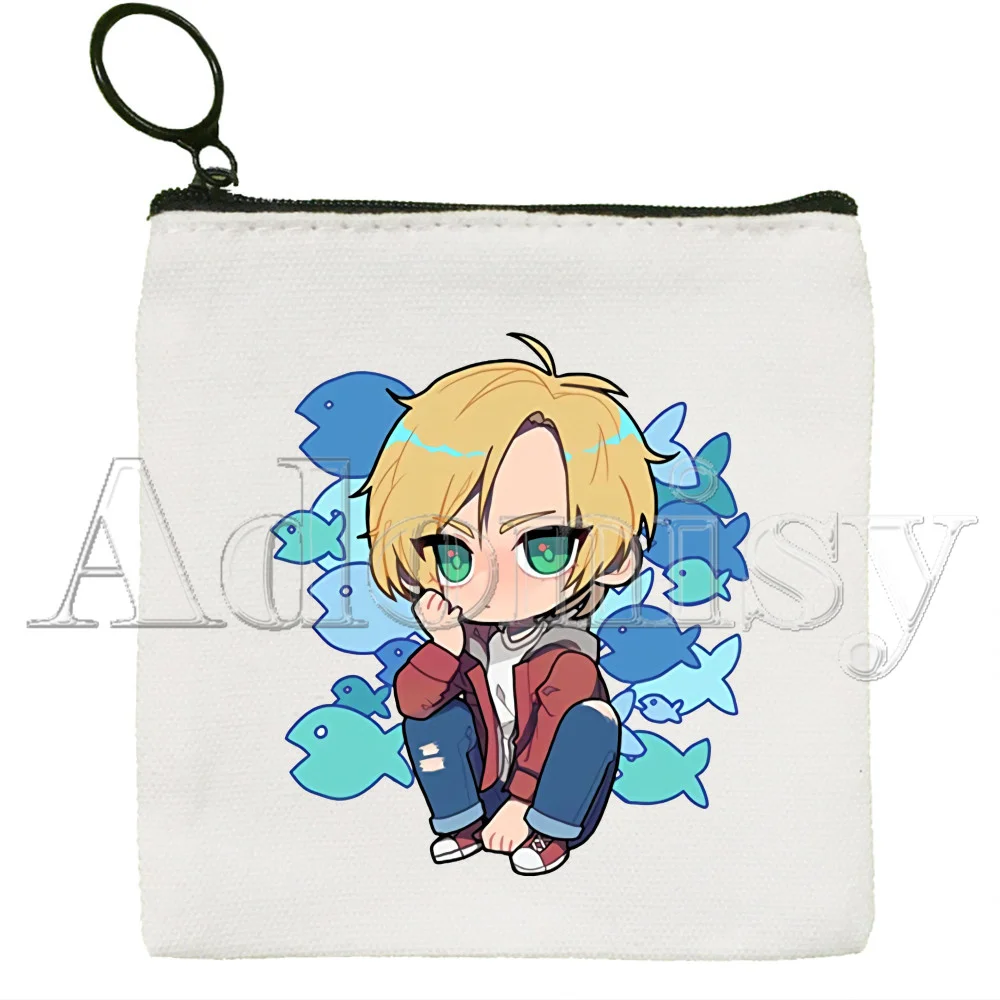 Banana Fish New Women Mini Coin Purses Original Card Holder Small Wallets Change Money Bag