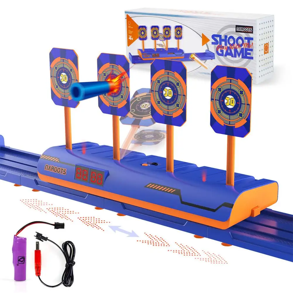 

Electronic Scoring Shooting Target Auto Reset Digital Target for Nerf Guns Toys Shooting Target with Sound Effect Ideal Gifts