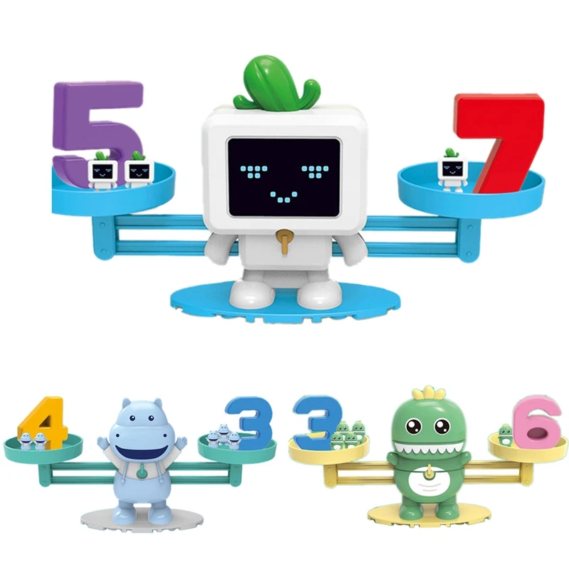 

Balance Math Game Toy for Girls Boys Kids Fun Preschoolers Educational Counting Tool Children'S Gift