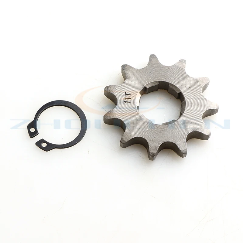 

Motorcycle Chain Sprocket 17mm 20mm 11T For 50cc 70cc 90cc 110cc Front Engine 420 Sprockets