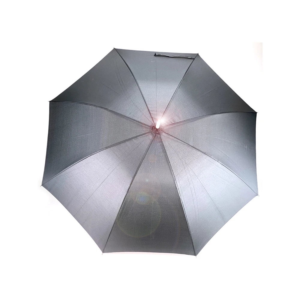 Зонт-трость &quotСветовой меч&quot черный (встроенный фонарик) |