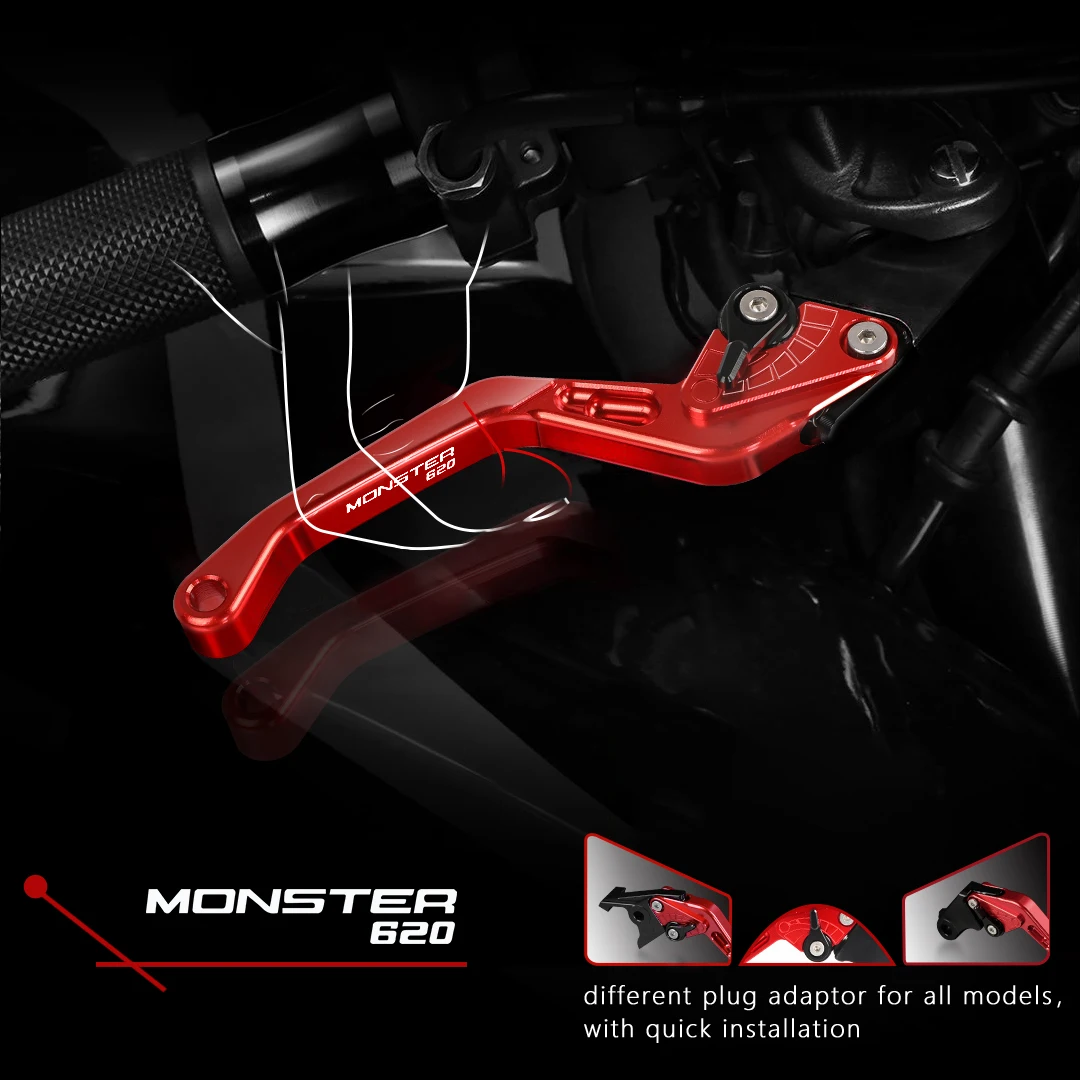 

Регулируемый короткий тормозной рычаг сцепления мотоцикла, аксессуары для Ducati 620 MONSTER 620 MTS 620 MONSTER 2003 2004 2005 2006
