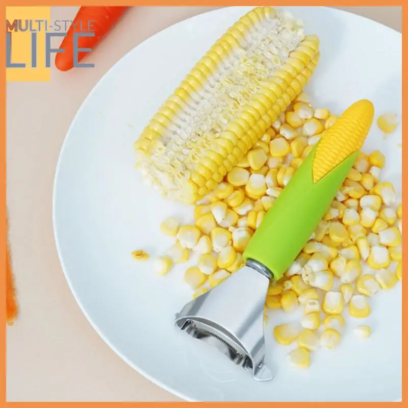 

Feel Comfortable Thresher Stainless Steel Grater Flexible Not Easy To Fall Off Corn Shavings Corn Kernel Separator Sharp Blade