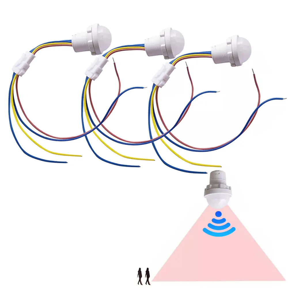 

PIR Sensor Detector Smart Switch 110V 220V LED home lighting PIR Infrared Motion Sensor Detection Automatic Sensor Light Switch