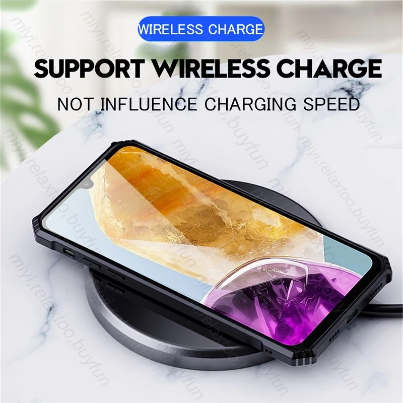 Прозрачный Акриловый чехол для телефона Samsung Galaxy M15 M 15 5G 2024 SM-M156B/DSN 6 5 &quot