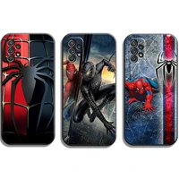 marvel spiderman phone cases for samsung galaxy a51 4g a51 5g a71 4g a71 5g a52 4g a52 5g a72 4g a72 5g coque soft tpu