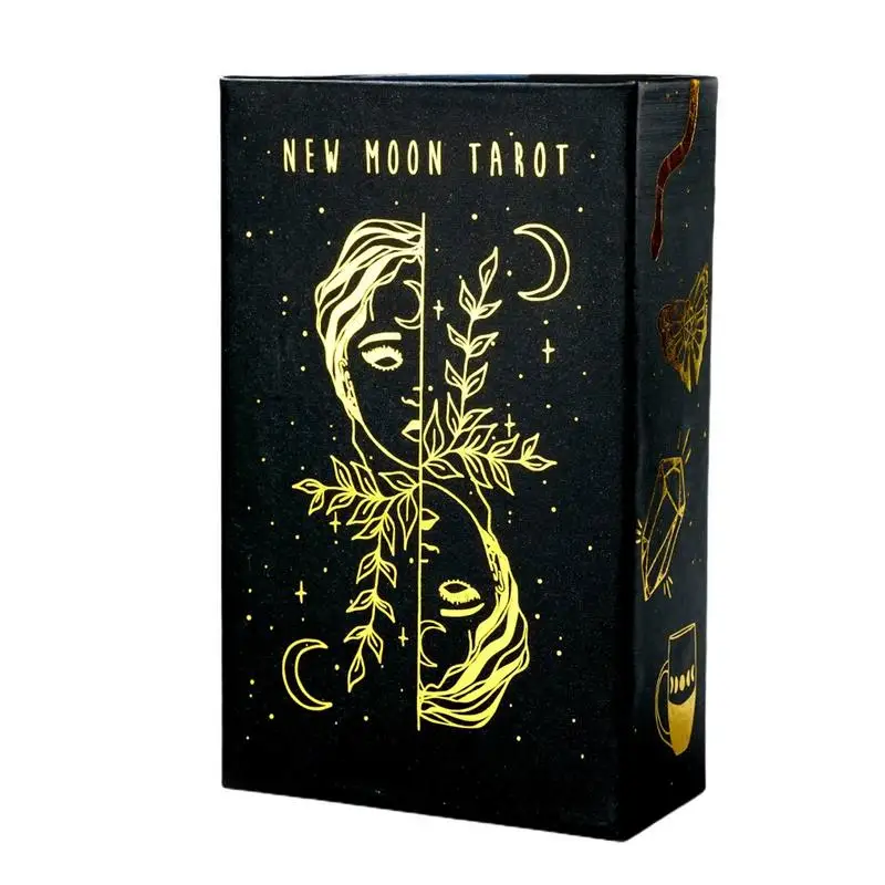 

New Moon Tarot Card Game Tarot Deck Board Family Party Table Game Fortune Telling Toys Table Witch Supplies Gift Beginners
