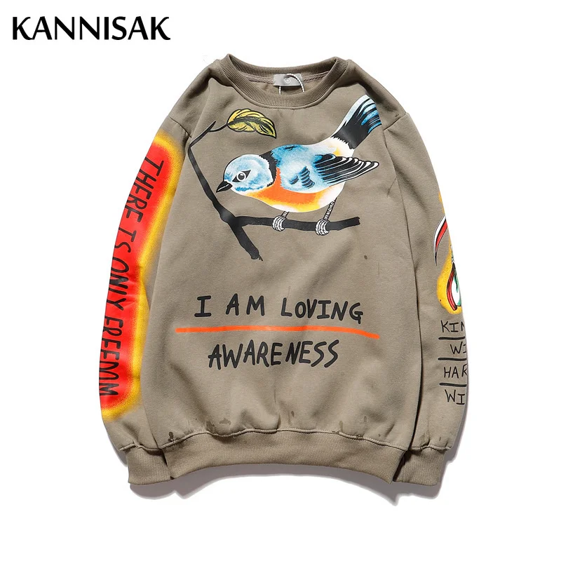 

Худи женское с принтом, на весну/Осень/зиму