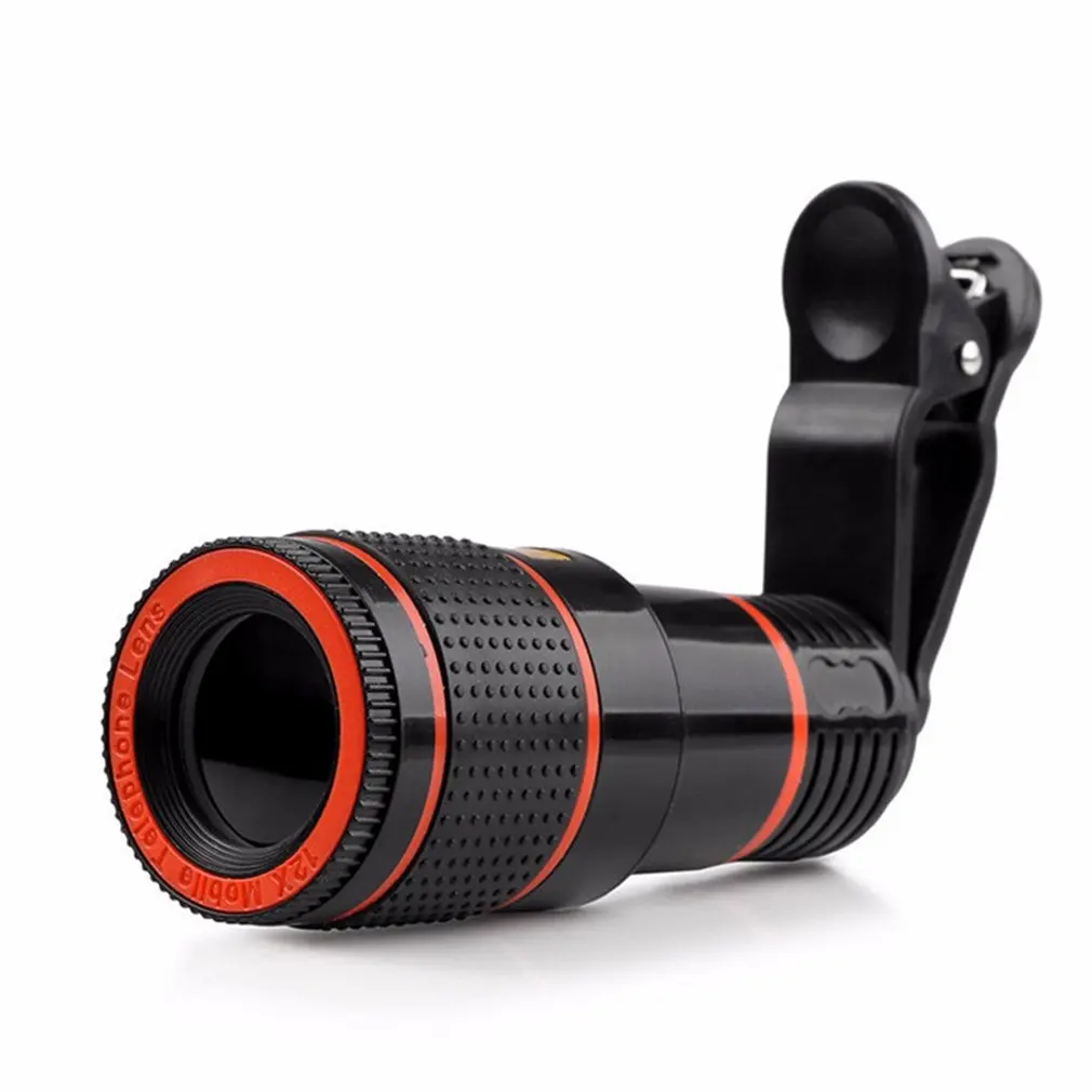

Exquisitely Designed 8,12,14 Times Mobile Phone Telephoto Telescope Lens Hd Camera Zoom External Phone Lens